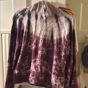 Hard Tail Purple Tie-Dye Sweater